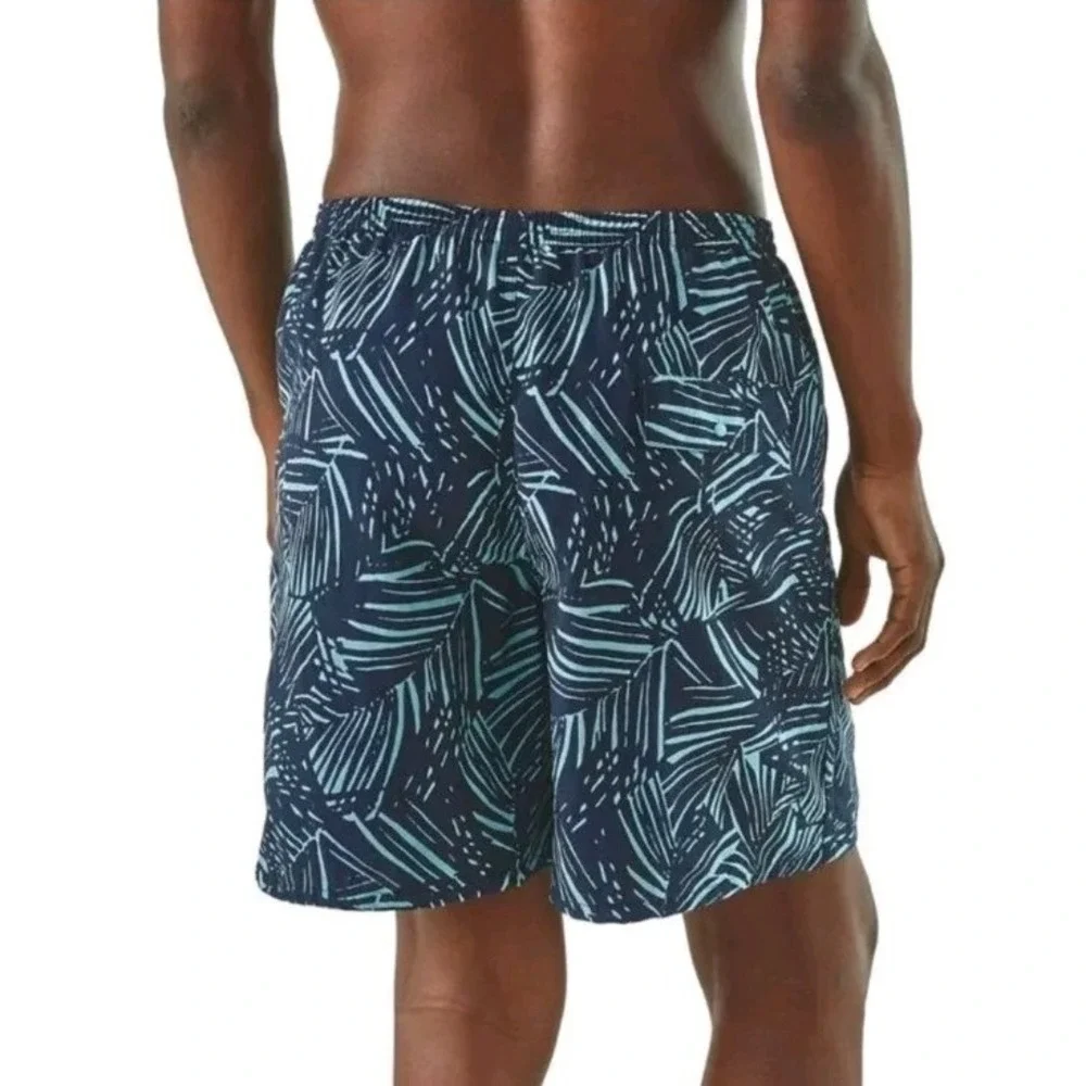 Patagonia S NEW! Men's Baggies In Rain Fern Dam Blue Swim Trunks